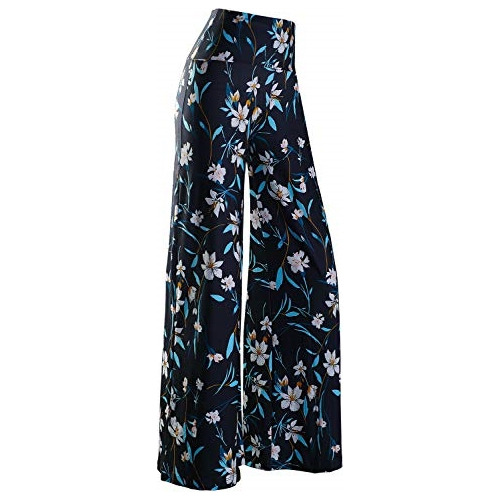 Pantalones Tipo Palazzo Para Mujer Talla S