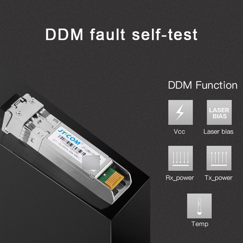 Sfp+ Conector Fibra 2lc 10gbytes Multimodo 850nm 300m Jt-com