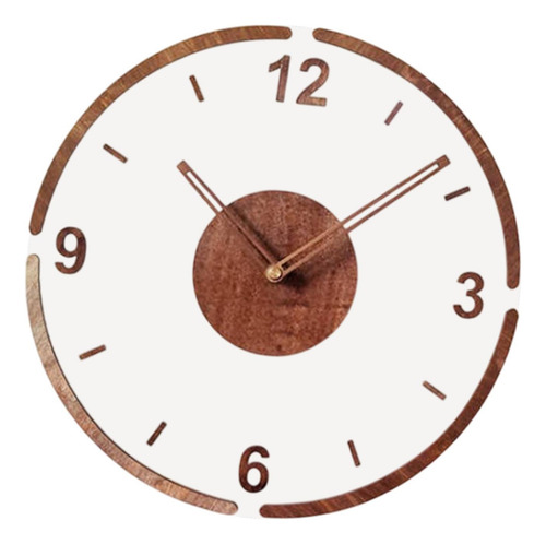 Reloj Colgante De Pared Decorativo Fácil De Leer 4 Números