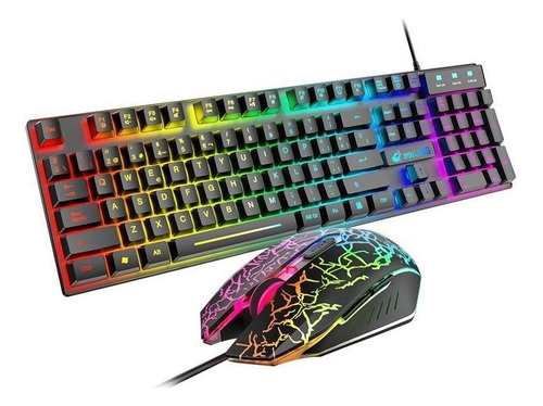 Juego De Teclado Español Teclado Mouse Gratis