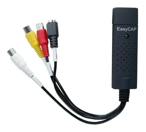 Capturadora Video Usb Easycap Vhs A Dvd Digital Rca Easy Cap