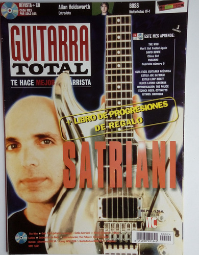 Revista Guitarra Total Número 24 Con Cd (Usado)