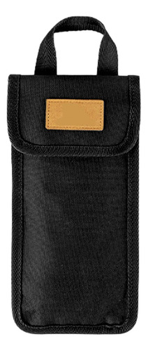 Contenedor De Clavijas Para Acampar, Bolsa Negro 22cmx12.5cm