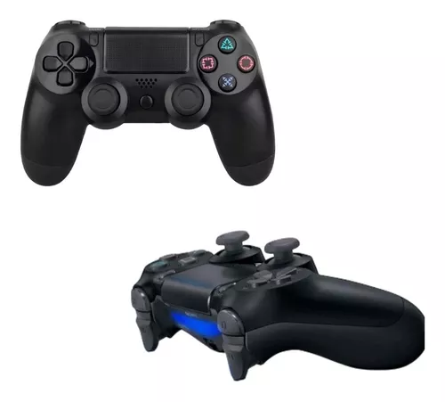 Kit 2 Controle Gamepad Bluetooth Joystick Compatível com PS3 PS4 PC Android  Ios - Vermelho+Azul