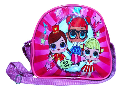 Bolsa Infantil Lol Transversal Com Alça Regulável