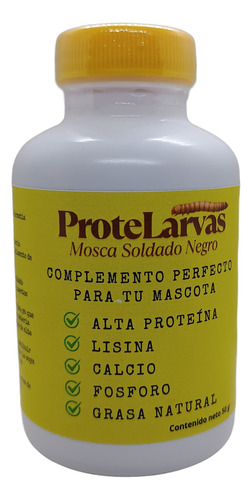 Alimento Para Huron Erizos Larvas Soldado Negro Protelarvas