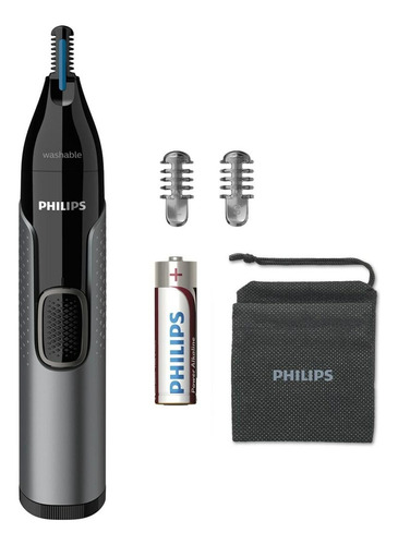 Aparador De Pelos Nasais Philips Series 3000 Nt3650/16 À Pro