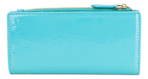 Cartera Flap Cloe Imicni Grande Color Azul
