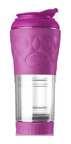 Cafeteira Pressca Portátil Rosa