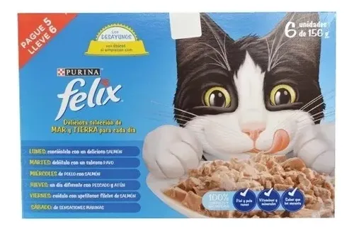 Lata Felix Pague 5 Lleve 6 