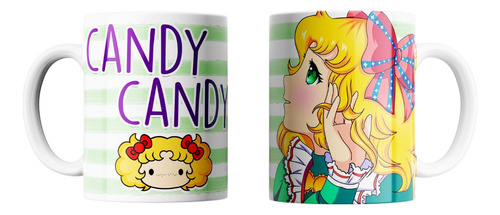 Taza De Café 11oz Candy Candy Anime Vintage Varios Diseños
