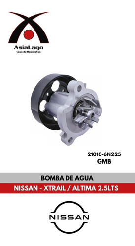 Bomba De Agua Nissan Xtrail - Altima 2.5l