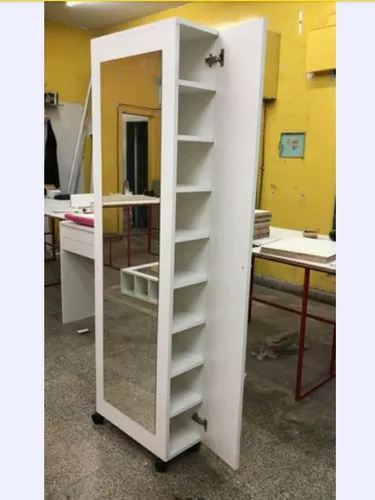 Mueble Organizador Zapatero 18 Pares Con Espejo