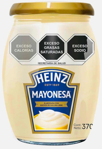 Mayonesa Heinz 390g Vidrio