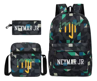 Bolsa Escolar Estampada De Futebol Markersneymar Neymar, Est