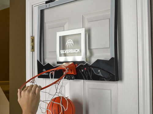 Silverback 23 Led Light-up Sobre La Puerta Mini Basketball H