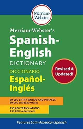 Book : Merriam-websters Spanish-english Dictionary, New _yg