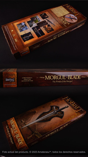 Espada Daga Morgul Nazgul Señor Anillos Hobbit Lotr Oficial