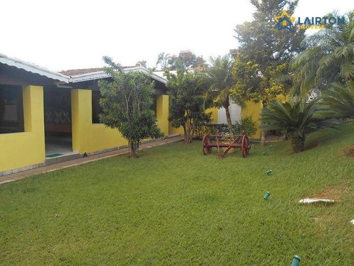 Chácara Com 6 Dormitórios À Venda, 2500 M² Por R$ 1.300.000,00 - Jardim Estância Brasil - Atibaia/sp - Ch1252