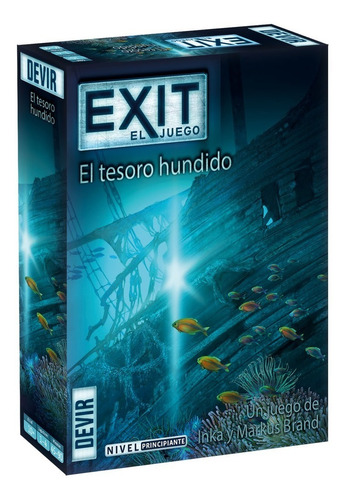 Imagen 1 de 1 de Juego Escape Room Exit El Tesoro Hundido