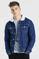 Comprar Casacas En Jean Con Forro Peluche De Hombre