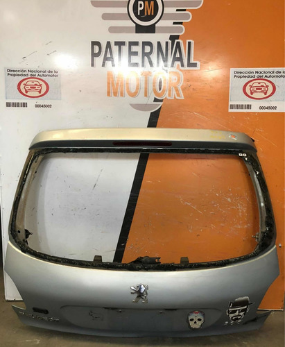 Portón Trasero Peugeot 206 207 Original (932)