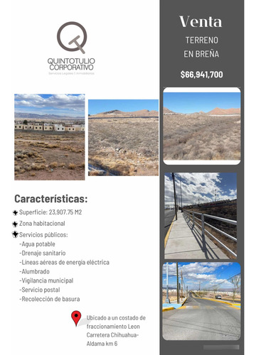 Terreno Habitacional Y Comercial En Venta