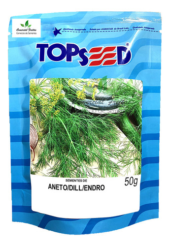 Sementes De Aneto/dill/endro Pcte C/ 50 Gramas