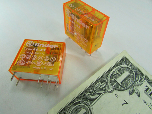 Lot 2 Finder 120vac Coil 8a 250v Miniature Ice Cube Rela Aas