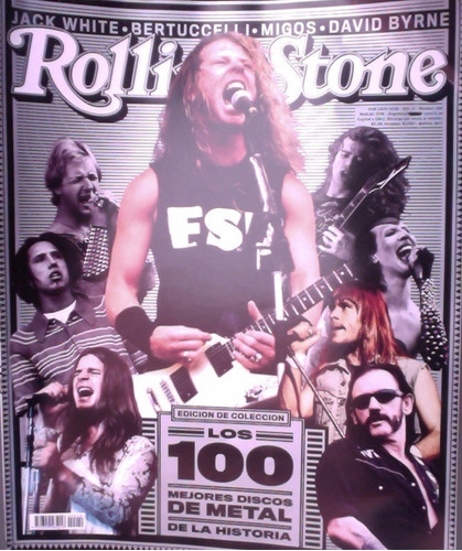Revista Rolling Stone Los 100 Mejores Discos De Metal 