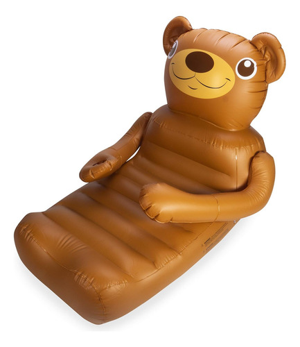 Padrísimo Flotador Inflable Swimways Oso Teddy Abrazable Color Agua