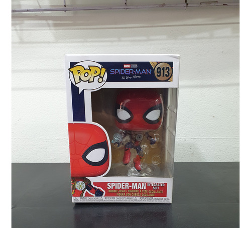 Funko Pop Spider Man Intedrated Suit #913 Marvel (Usado)