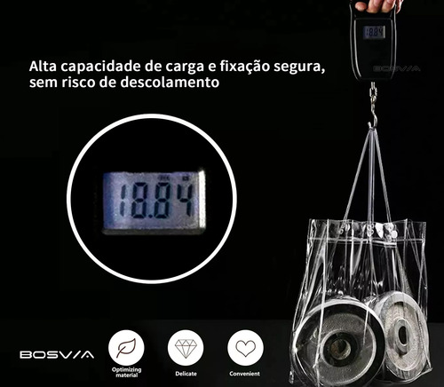 25 Sacolas De Presente Com Alça Transparente Fiestas20x28x10