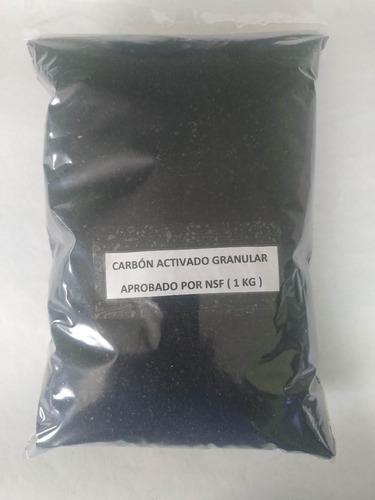 Carbón Activado Granular De Coco Filtro De Agua X 1 Kg 
