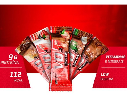 Vo2 Slim Protein Bar (30g) - Sabor: Chocolate