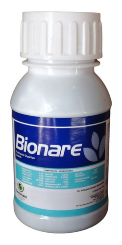 2 Pz Bionare De 250ml Nutriente Foliar Aminoacidos Vitaminas
