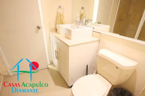 Imagen 15 de 30 de Cad Acapulco Marqués 705. Depa De Playa Para 6 Personas. Servicio De Limpieza