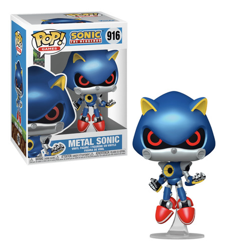 Metal Sonic Funko Pop 916 Sonic The Hedgehog Original Nuevo