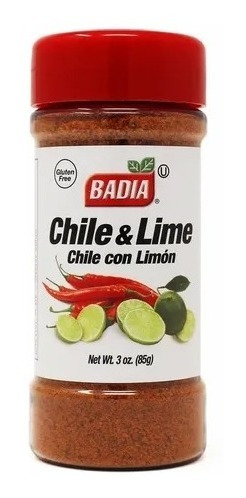 Imagen 3 de 5 de Chile Y Lima Badia 85 Gr Kosher Sin/tacc