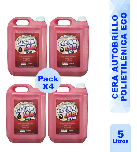 Cera Polietilenica Rojo Eco X 5 Lts.