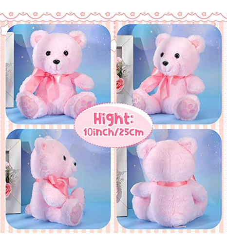 Peluche De Oso De 10 Pulgadas Chalyna, Primer Oso De Peluche