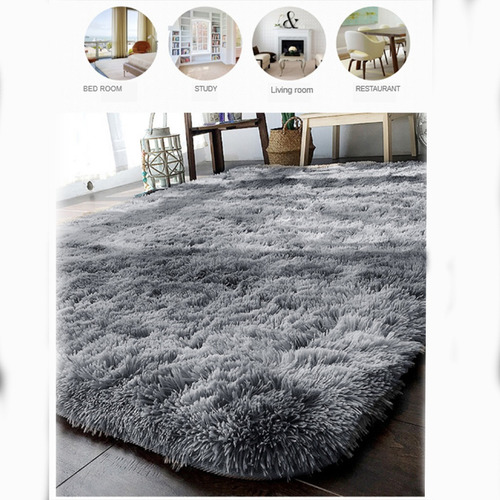 Modern Shag Area Alfombras Mullidas Antideslizante Alfombra