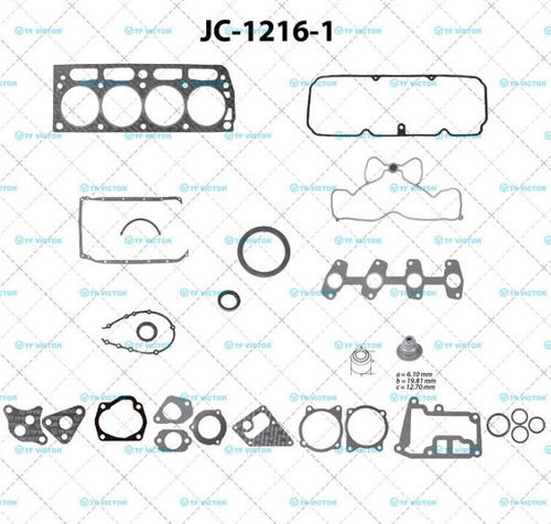 Jgo De Juntas Completo 4 Cil. Motor 2.2 Lts., Cavalier 98-03