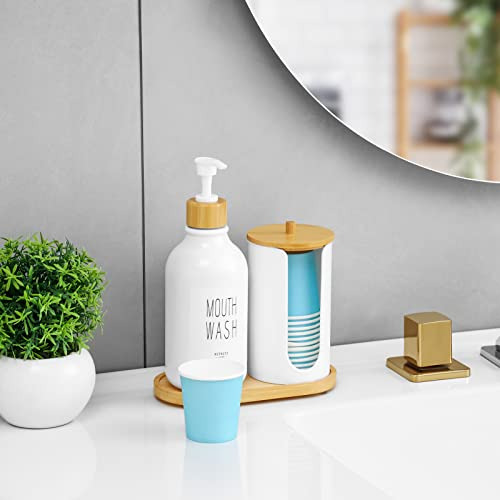 Dosificador De Enjuague Bucal Vitviti Para Baño, Botella De