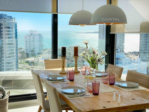 Imagen 16 de 18 de Apartamento De Tres Dormitorios En Venta, Artower Punta Del Este - Punta Del Este Mansa