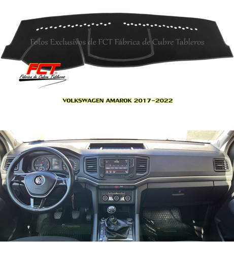 Cubre Tablero - Volkswagen Amarok- 2017 2018 2019 2020 2021 