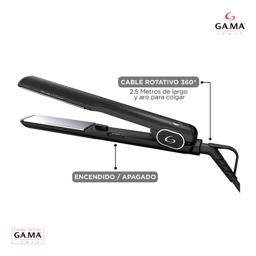 Plancha Alisadora De Pelo G Style Gama Ideal Tratamientos