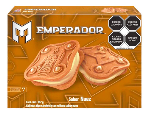 Galleta Gamesa Emperador Nuez 382g