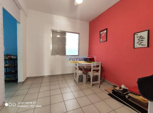 Imagem 1 de 16 de Sala Living Revertido Em Um Dormitório - Vila Guilhermina, Praia Grande. - St0191