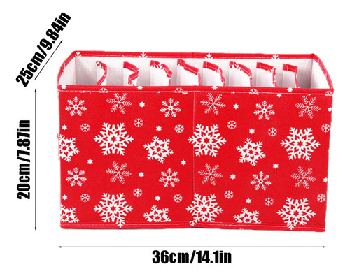 M Ropa Interior Plegable Con Estampado De Copos De Nieve